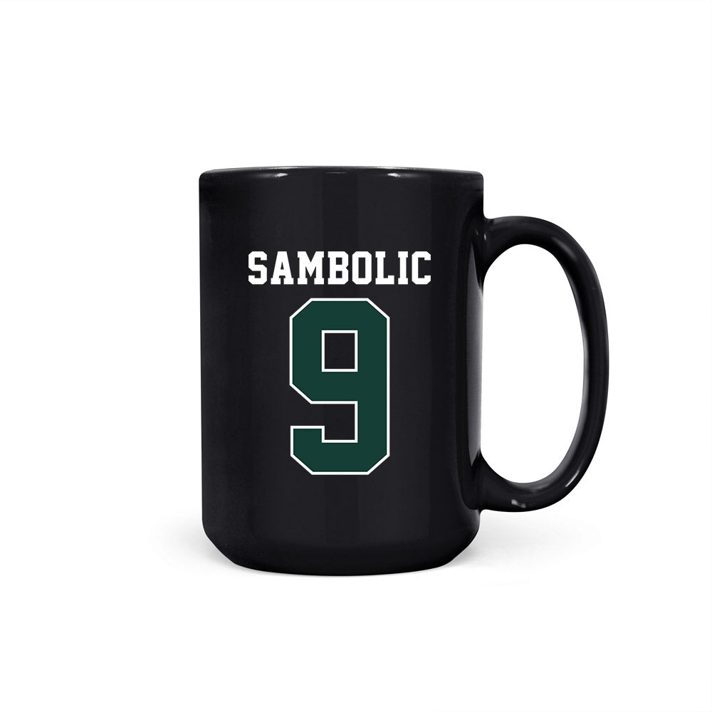 Michigan State - NCAA Women's Basketball : Sara Sambolic - Ball is Life Coffee Mug-0