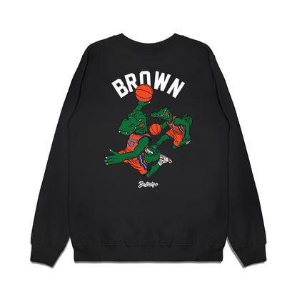 Florida - NCAA Men's Basketball : AJ Brown - Ball is Life Premium Crewneck Sweatshirt-1