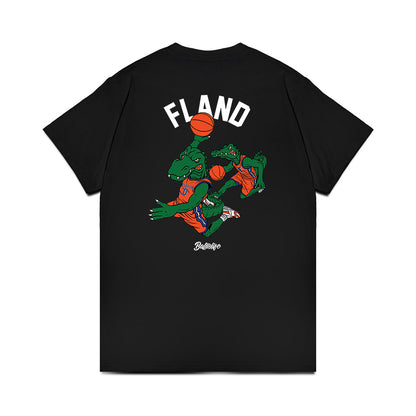 Florida - NCAA Men's Basketball : Johnuel Fland - Ball is Life Premium T-Shirt-1