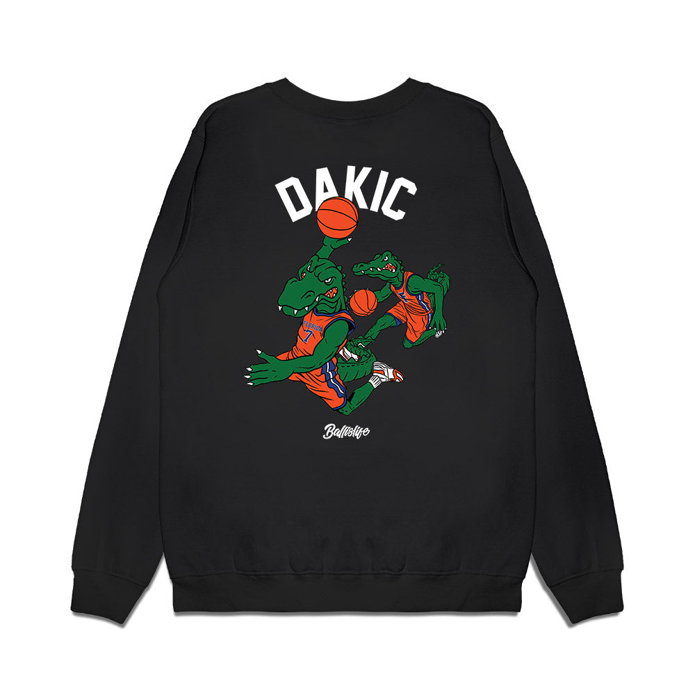 Florida - NCAA Women's Basketball : Emilija Dakic - Ball is Life Premium Crewneck Sweatshirt-1