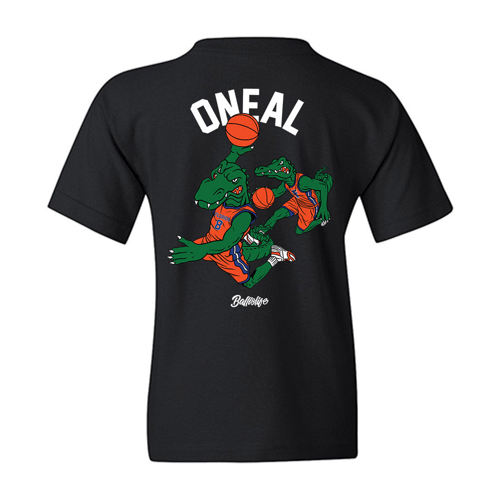 Florida - NCAA Women's Basketball : Mearah Oneal - Ball is Life Youth T-Shirt-1
