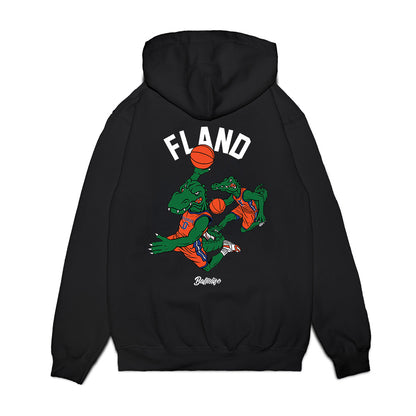 Florida - NCAA Men's Basketball : Johnuel Fland - Ball is Life Premium Hooded Sweatshirt-1