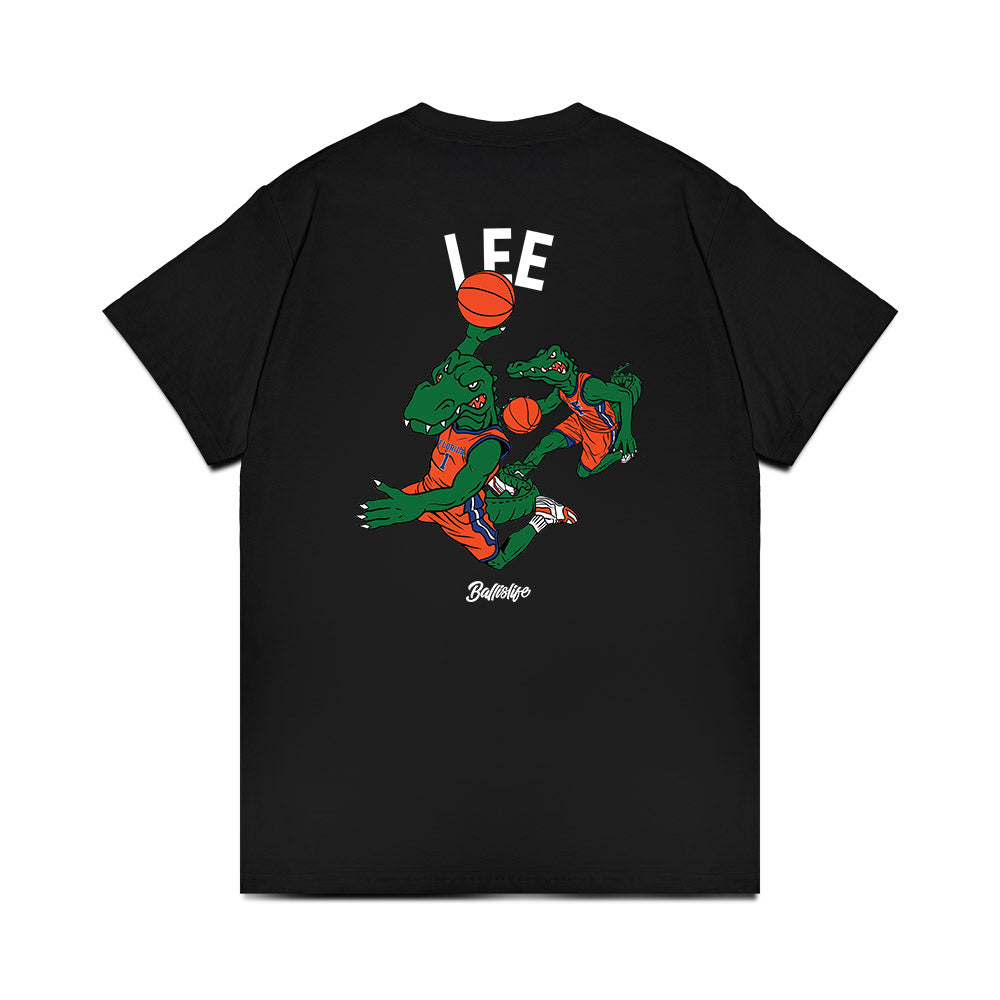 Florida - NCAA Men's Basketball : Xaivian Lee - Ball is Life Premium T-Shirt-1