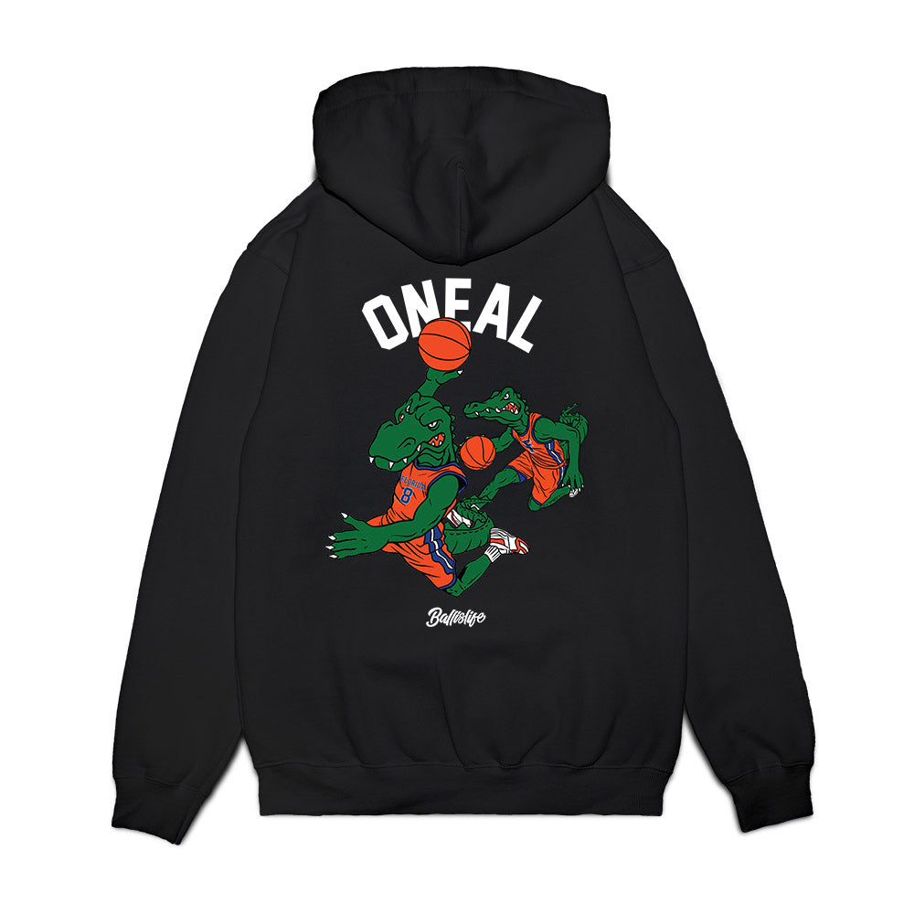 Florida - NCAA Women's Basketball : Mearah Oneal - Ball is Life Premium Hooded Sweatshirt-1