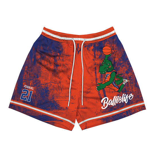 Florida - NCAA Women's Basketball : Ruth "Gift" Ezekiel - Ball is Life Shorts-0