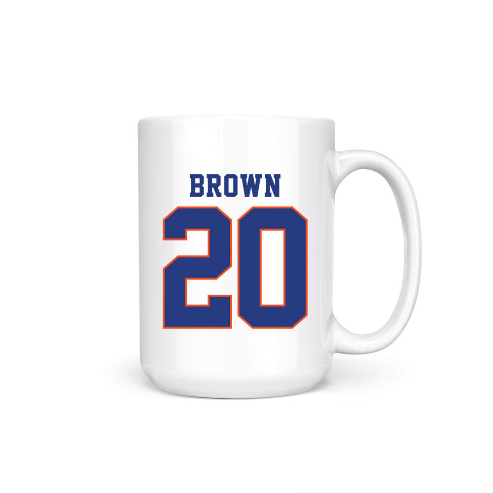 Florida - NCAA Men's Basketball : Isaiah Brown - Ball is Life Coffee Mug-0