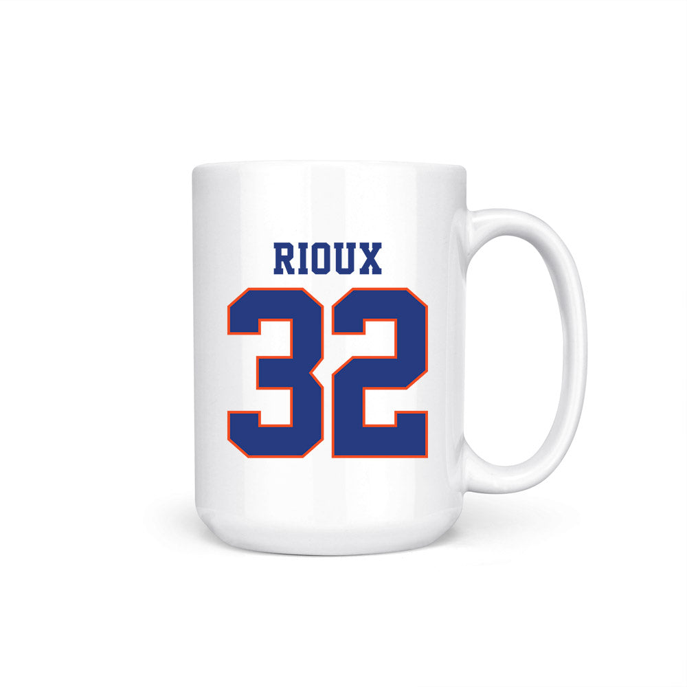 Florida - NCAA Men's Basketball : Olivier Rioux - Ball is Life Coffee Mug-0
