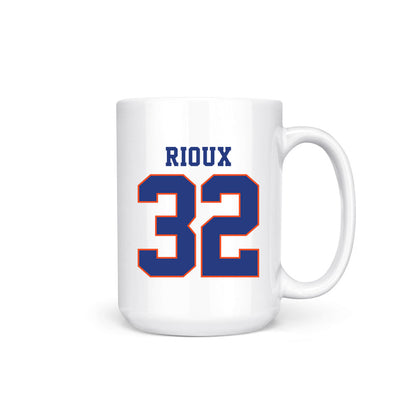 Florida - NCAA Men's Basketball : Olivier Rioux - Ball is Life Coffee Mug-0