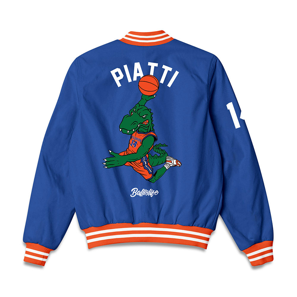 Florida - NCAA Women's Basketball : Caterina Piatti - Ball is Life Bomber Jacket-1