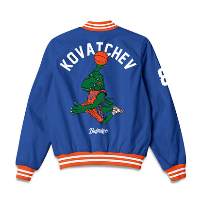 Florida - NCAA Men's Basketball : Alex Kovatchev - Ball is Life Bomber Jacket-1