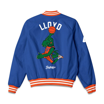 Florida - NCAA Men's Basketball : Alexander Lloyd - Ball is Life Bomber Jacket-1