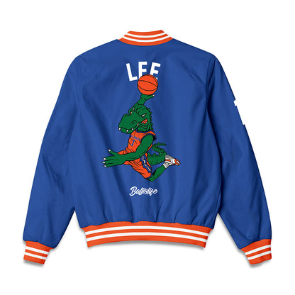 Florida - NCAA Men's Basketball : Xaivian Lee - Ball is Life Bomber Jacket-1