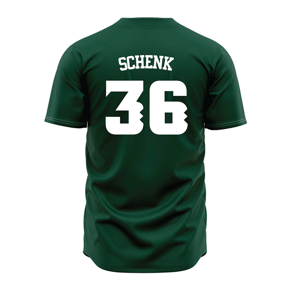 Hawaii - NCAA Baseball : Kahiau Schenk - Green Jersey-1
