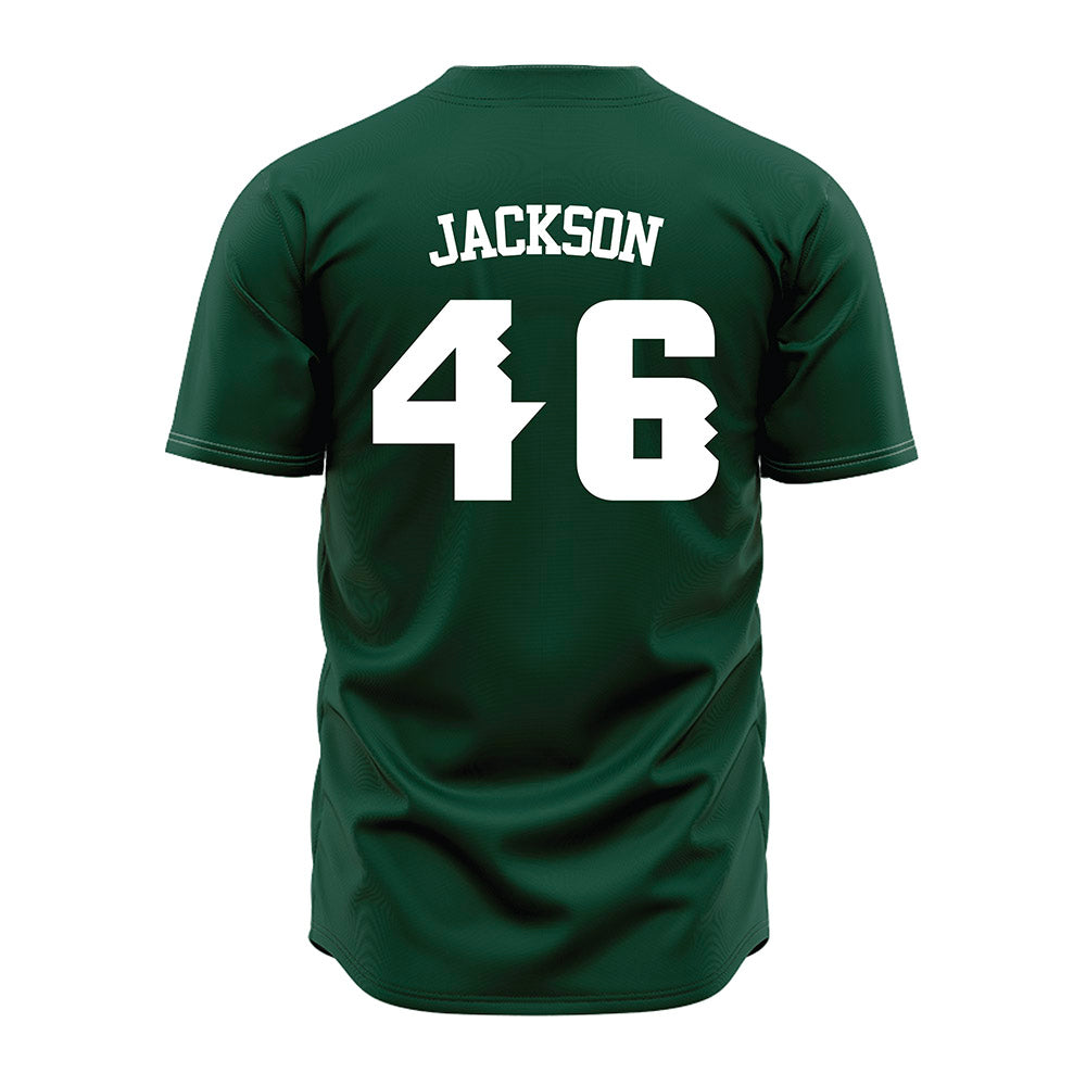 Hawaii - NCAA Baseball : Tobey Jackson - Green Jersey-1