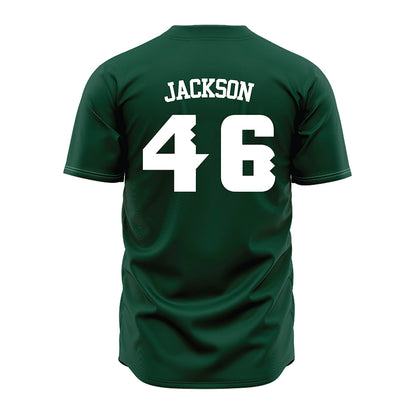Hawaii - NCAA Baseball : Tobey Jackson - Green Jersey-1