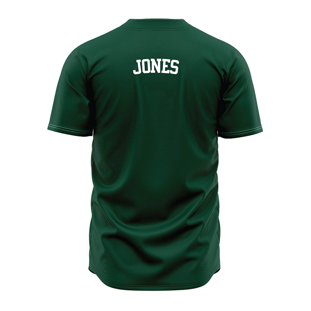 Hawaii - NCAA Baseball : Max Jones - Green Jersey-1