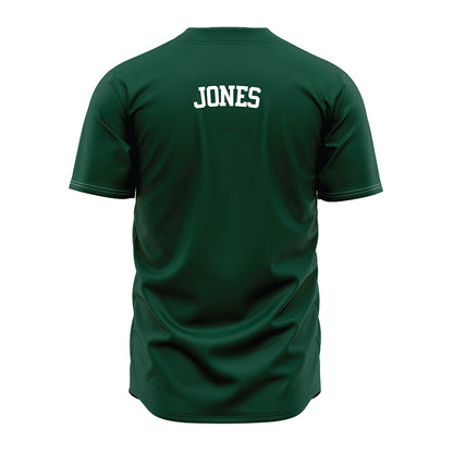 Hawaii - NCAA Baseball : Max Jones - Green Jersey-1