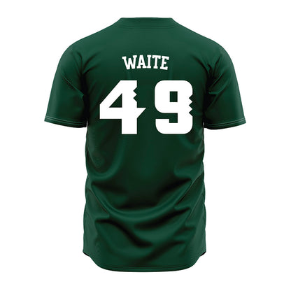 Hawaii - NCAA Baseball : Dylan Waite - Green Jersey-1