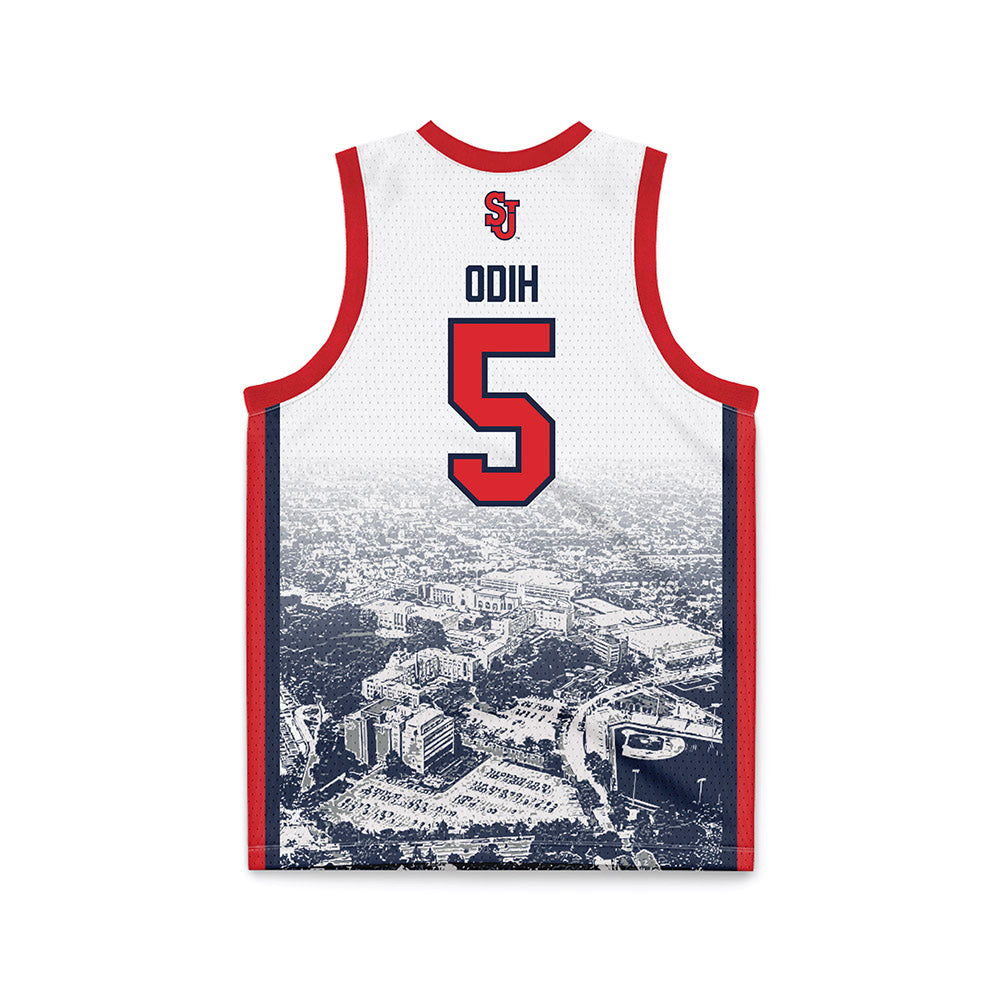 St. Johns - NCAA Men's Basketball : Kelvin Odih - Basketball Jersey-1