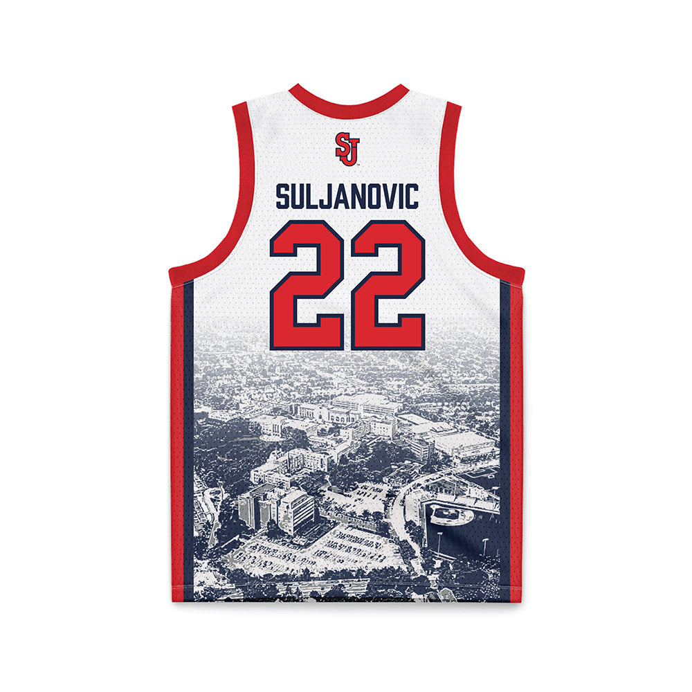 St. Johns - NCAA Men's Basketball : Imran Suljanovic - Basketball Jersey-1