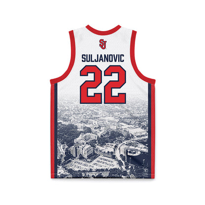 St. Johns - NCAA Men's Basketball : Imran Suljanovic - Basketball Jersey-1