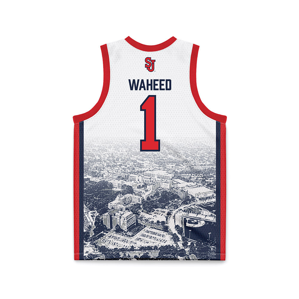 St. Johns - NCAA Women's Basketball : Beautiful Waheed - Basketball Jersey-1