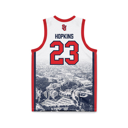 St. Johns - NCAA Men's Basketball : Bryce Hopkins - Basketball Jersey-1