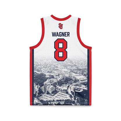 St. Johns - NCAA Women's Basketball : Shaulana Wagner - Basketball Jersey-1