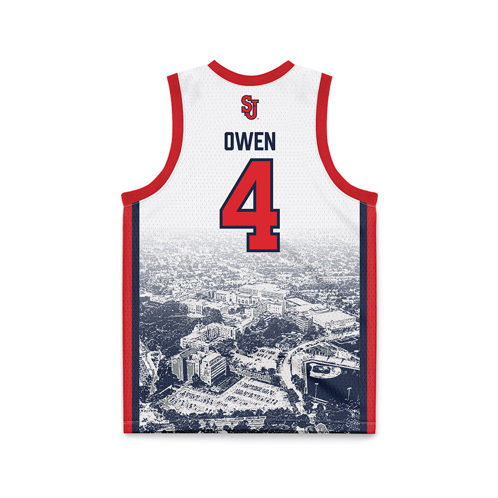 St. Johns - NCAA Women's Basketball : Skye Owen - Basketball Jersey-1