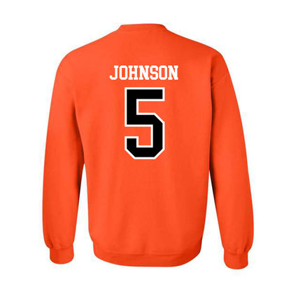 Oregon State - NCAA Football : Gabarri Johnson - Classic Shersey Crewneck Sweatshirt-1