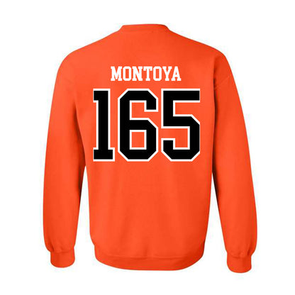 Oregon State - NCAA Wrestling : Sergio Montoya - Classic Shersey Crewneck Sweatshirt-1