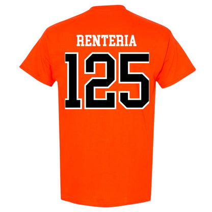 Oregon State - NCAA Wrestling : Maximo Renteria - Classic Shersey T-Shirt-1