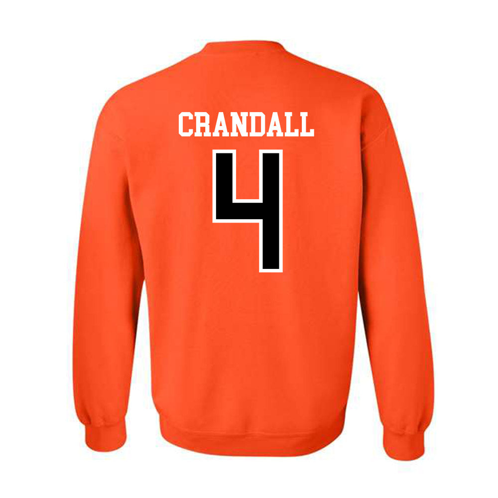 Oregon State - NCAA Football : TJ Crandall - Classic Shersey Crewneck Sweatshirt-1
