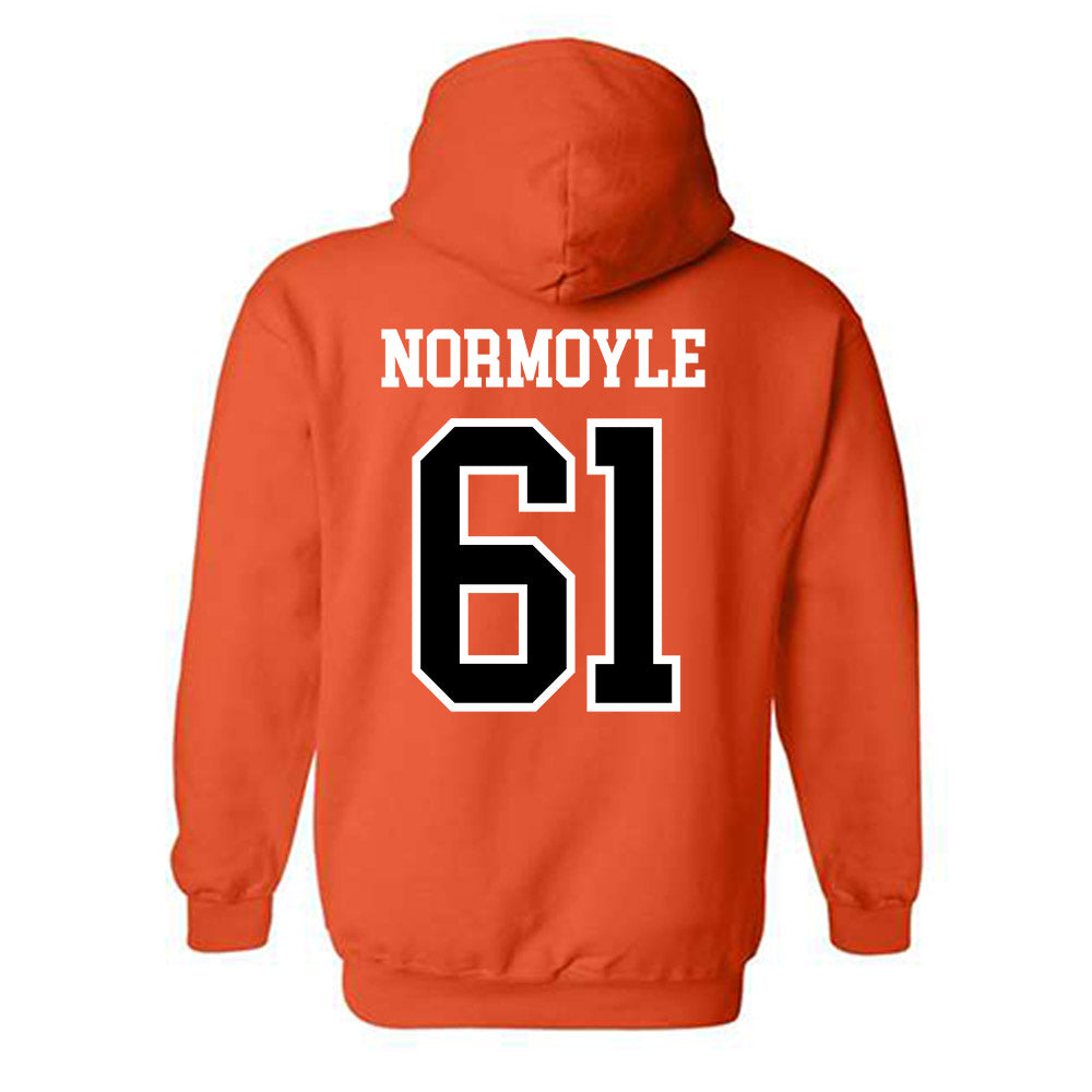 Oregon State - NCAA Football : Jake Normoyle - Classic Shersey Hooded Sweatshirt-1