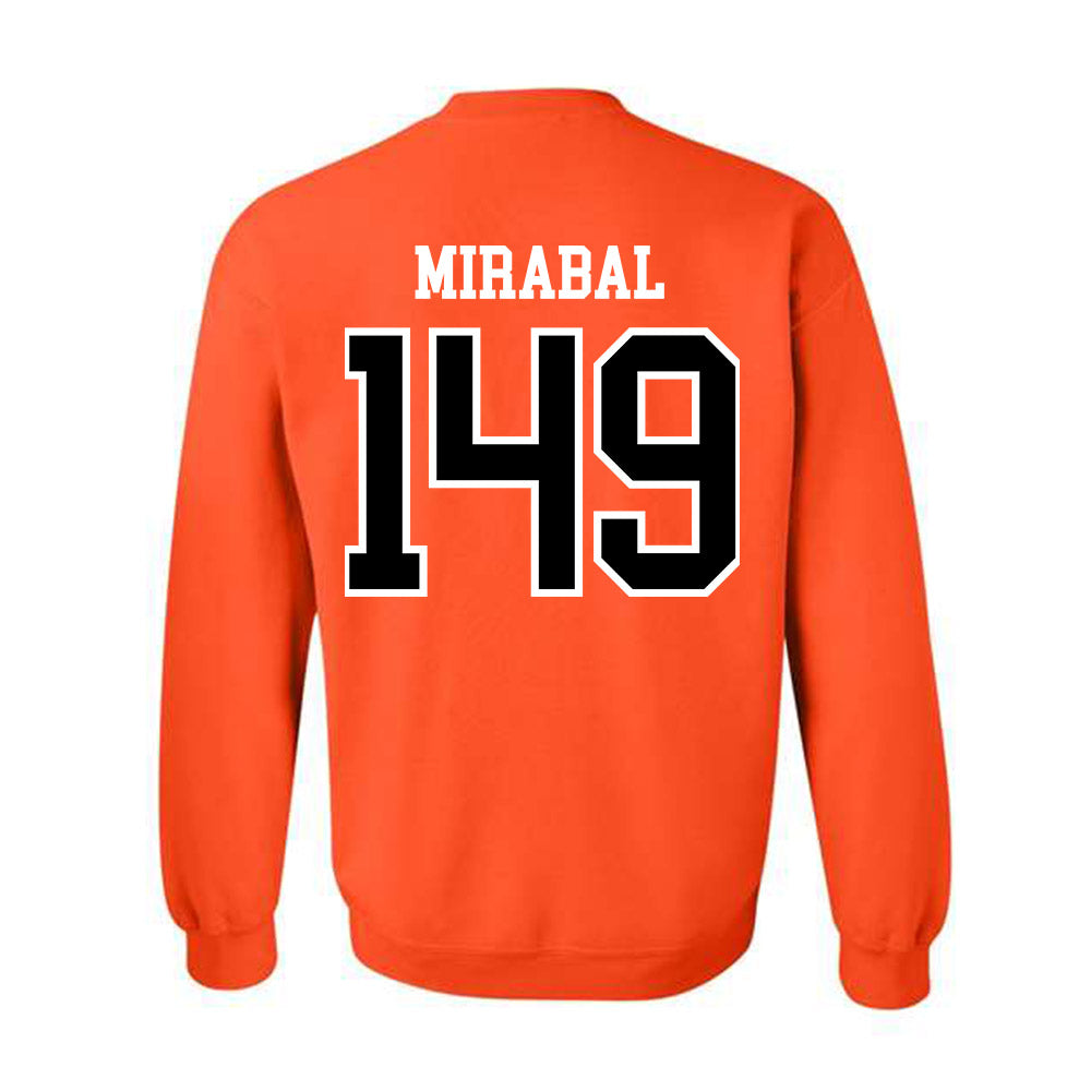 Oregon State - NCAA Wrestling : Moses Mirabal - Classic Shersey Crewneck Sweatshirt-1