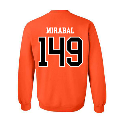Oregon State - NCAA Wrestling : Moses Mirabal - Classic Shersey Crewneck Sweatshirt-1