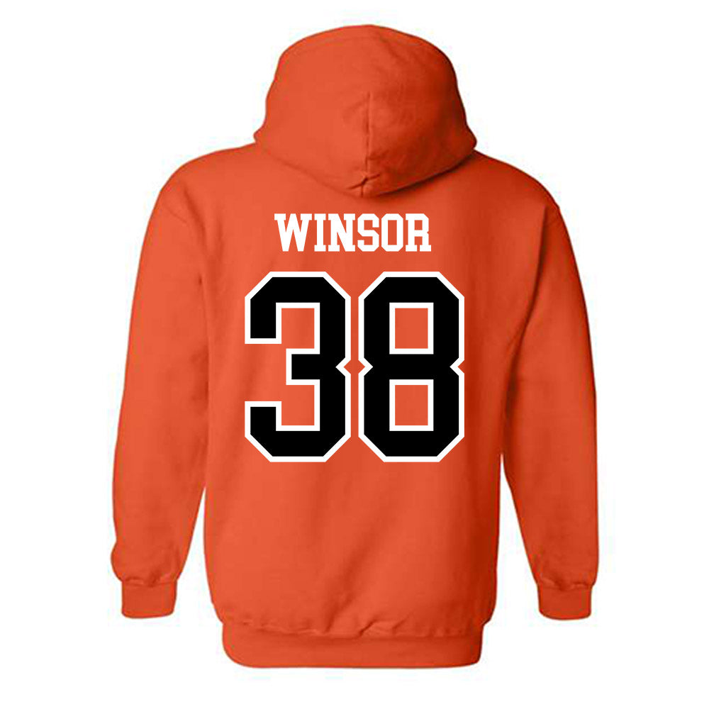 Oregon State - NCAA Football : AJ Winsor - Classic Shersey Hooded Sweatshirt-1