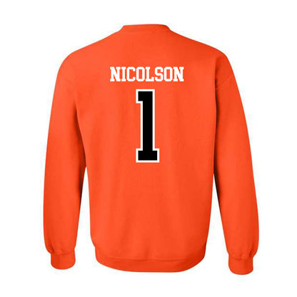 Oregon State - NCAA Men's Soccer : John Nicolson - Classic Shersey Crewneck Sweatshirt-1