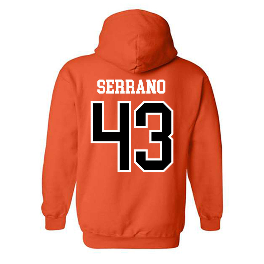 Oregon State - NCAA Baseball : Martin Serrano - Classic Shersey Hooded Sweatshirt-1