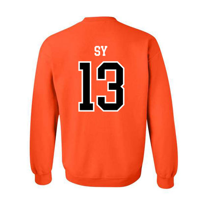 Oregon State - NCAA Men's Basketball : Isaiah Sy - Classic Shersey Crewneck Sweatshirt-1