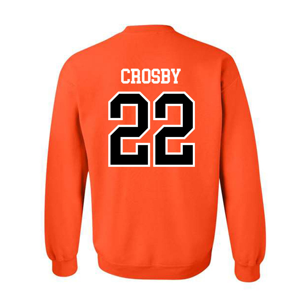 Oregon State - NCAA Football : Marquis Crosby - Classic Shersey Crewneck Sweatshirt-1
