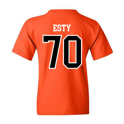 Oregon State - NCAA Football : Zander Esty - Classic Shersey Youth T-Shirt-1