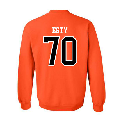 Oregon State - NCAA Football : Zander Esty - Classic Shersey Crewneck Sweatshirt-1