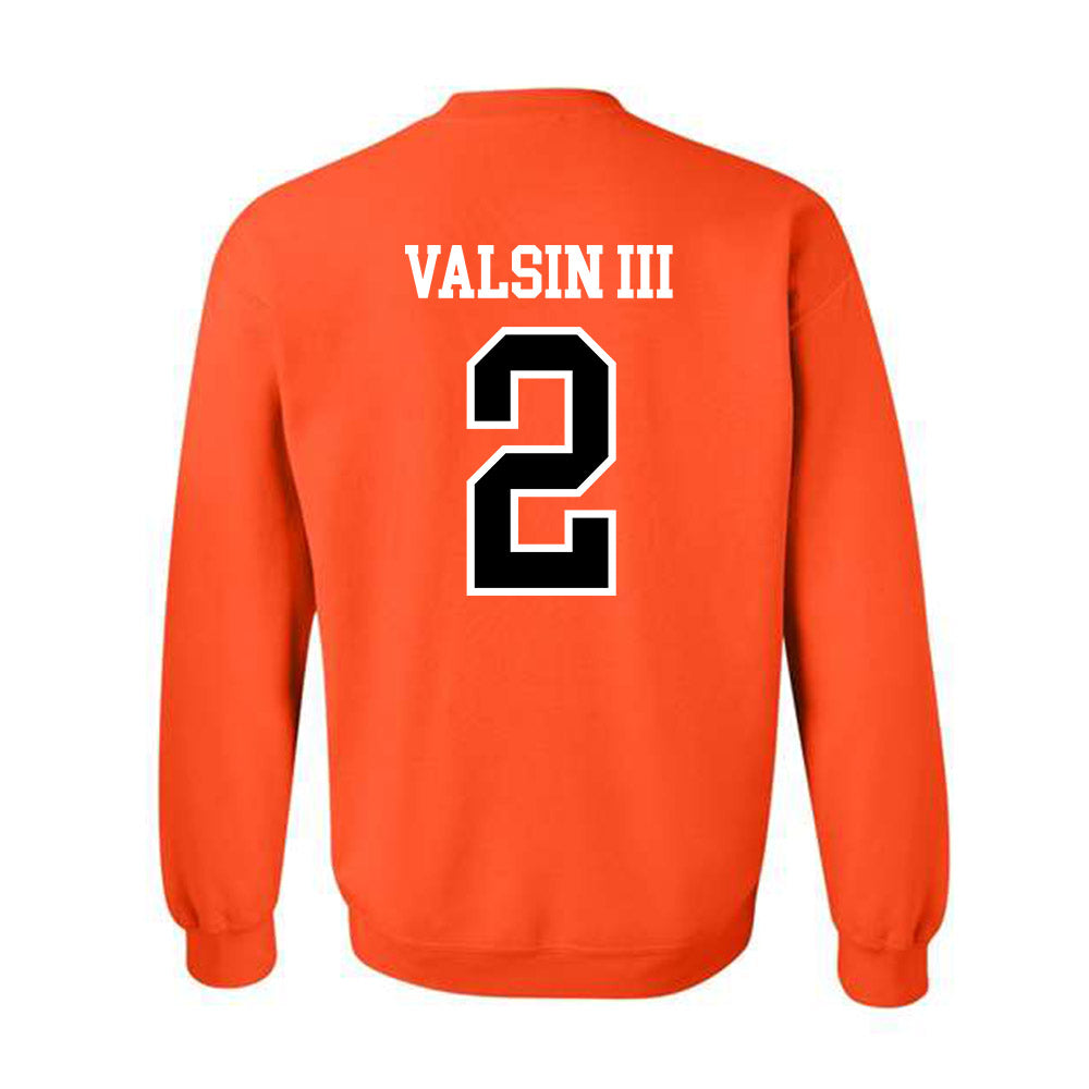 Oregon State - NCAA Football : Jimmy Valsin III - Classic Shersey Crewneck Sweatshirt-1