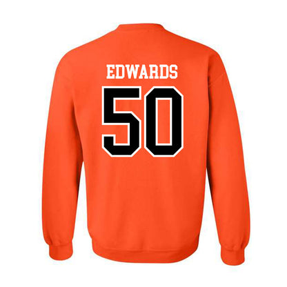 Oregon State - NCAA Baseball : Zach Edwards - Classic Shersey Crewneck Sweatshirt-1