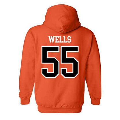 Oregon State - NCAA Football : Van Wells - Classic Shersey Hooded Sweatshirt-1