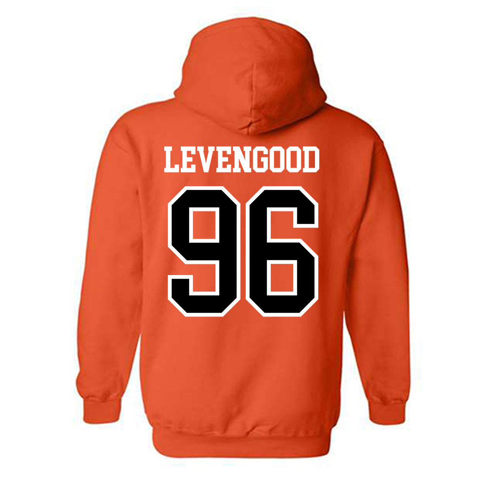 Oregon State - NCAA Football : Luke Levengood - Classic Shersey Hooded Sweatshirt-1