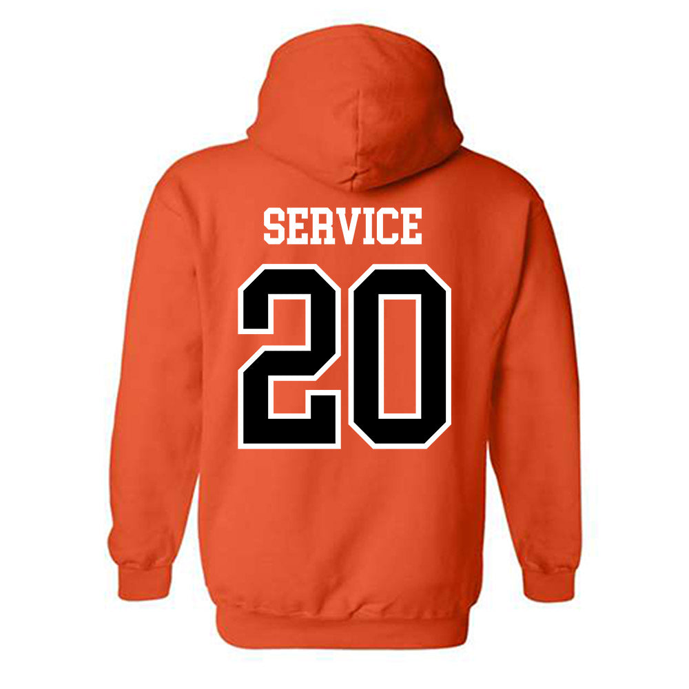 Oregon State - NCAA Women's Soccer : Sawyer Service - Classic Shersey Hooded Sweatshirt-1