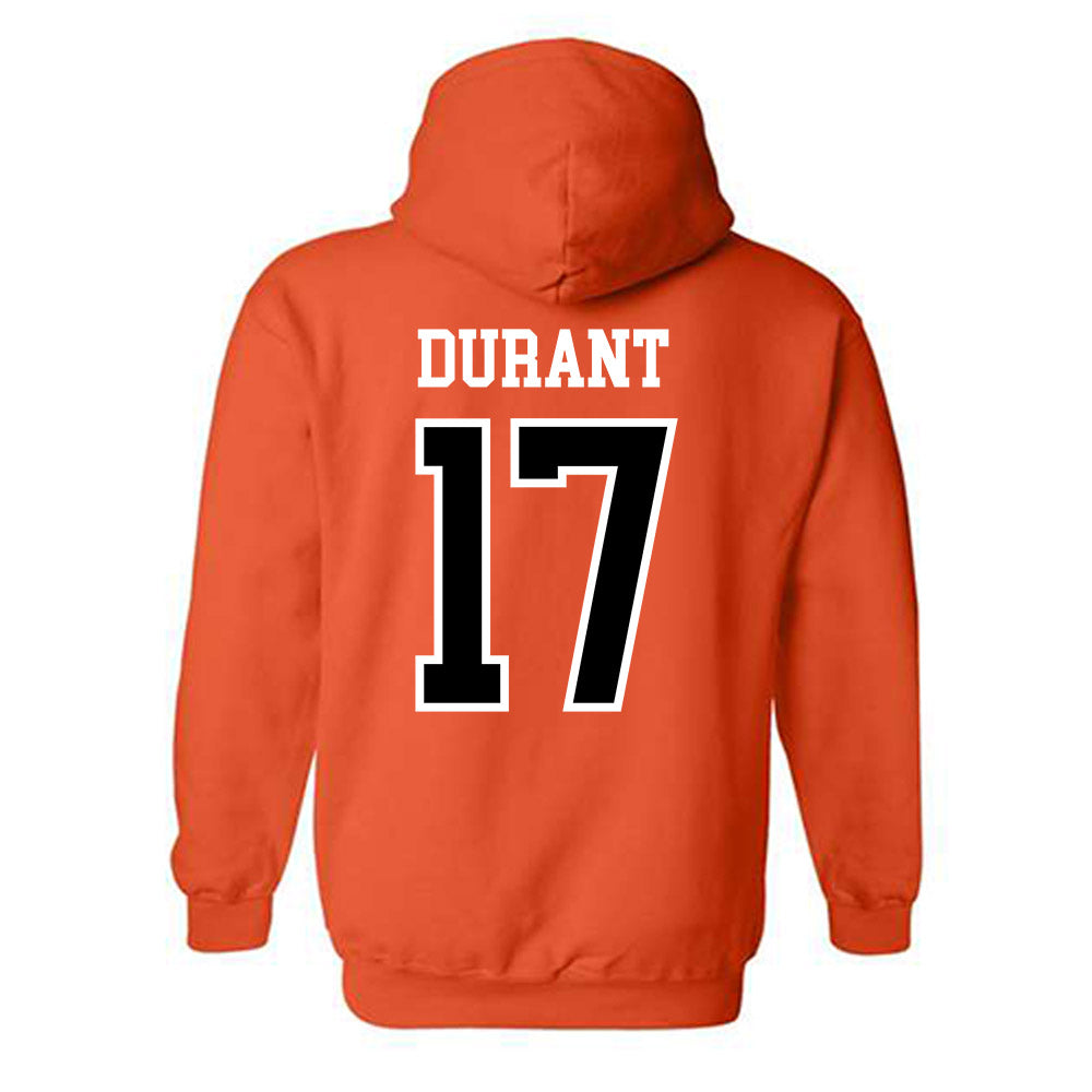 Oregon State - NCAA Football : Malachi Durant - Classic Shersey Hooded Sweatshirt-1