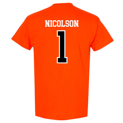 Oregon State - NCAA Men's Soccer : John Nicolson - Classic Shersey T-Shirt-1